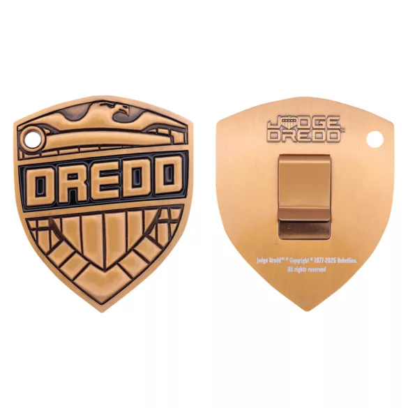2000 AD Judge Dredd Badge Replica-RB-JD06