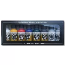 Vallejo - Model Air / 8 colors set - Basic Colors-71174
