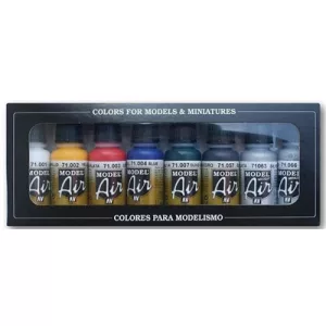 Vallejo - Model Air / 8 colors set - Basic Colors-71174