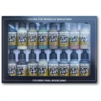 Vallejo - Model Air / 16 colors set - Allied WWII-71180