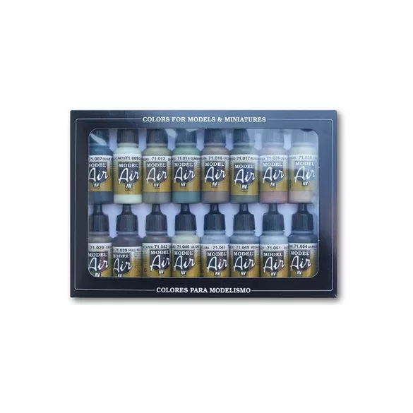 Vallejo - Model Air / 16 colors set - Allied WWII-71180