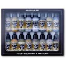 Vallejo - Model Air / 16 colors set - WWII USAF Aircraft-71185