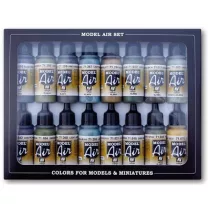 Vallejo - Model Air / 16 colors set - RLM Colors-71193