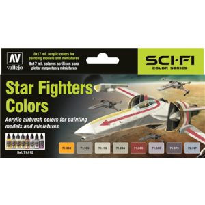 Vallejo - Model Air / SciFi / 8 colors set - Star Fighters Colors-71612