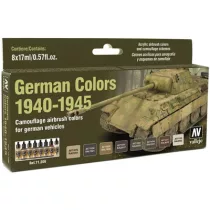 Vallejo - Model Air / 8 colors set - German WWII Colors 1940-1945-71206