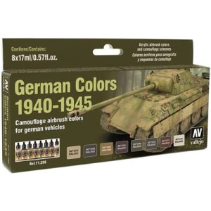Vallejo - Model Air / 8 colors set - German WWII Colors 1940-1945-71206