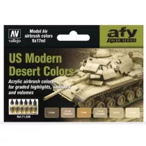 Vallejo - Model Air / 6 colors set - US Modern Desert Colors-71209