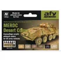 Vallejo - Model Air / 6 colors set - MERDC Desert Colors-71212