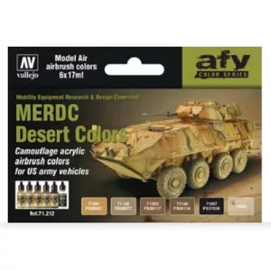 Vallejo - Model Air / 6 colors set - MERDC Desert Colors-71212