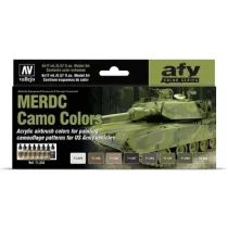 Vallejo - Model Air / 8 colors set - MERDC Camo Colors-71202