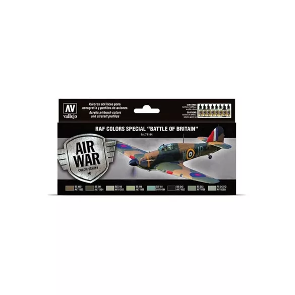Vallejo - Model Air / RAF / 8 colors set - Special Battle of Britain 1940-1941-71144