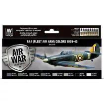 Vallejo - Model Air / FAA / 8 colors set - Fleet Air Arm (FAA) 1939-1945-71147