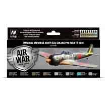 Vallejo - Model Air / IJA / 8 colors set - Imperial Japanese Army (IJA) Colors PreWar to 1945-71152