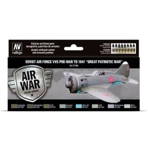 Vallejo - Model Air / Soviet / 8 colors set - PreWar To 1941 Great Patriotic War-71196