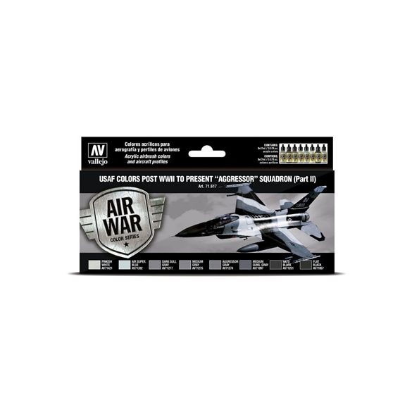 Vallejo - Model Air / USAF / 8 colors set - post WWII to present Aggressor Squadron Part II-71617