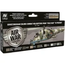Vallejo - Model Air / Soviet / 8 colors set - Combat Helicopters post WWII to present-71601