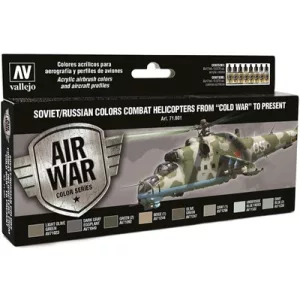 Vallejo - Model Air / Soviet / 8 colors set - Combat Helicopters post WWII to present-71601