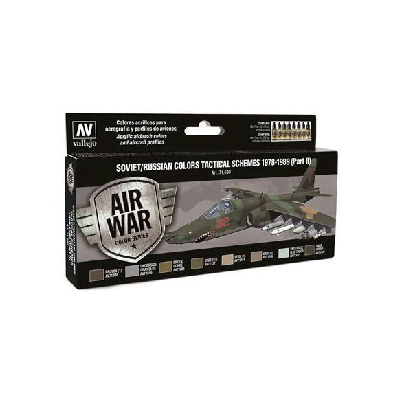 Vallejo - Model Air / Soviet / 8 colors set - Tactical Schemes 1978-1989 (Part II)-71608