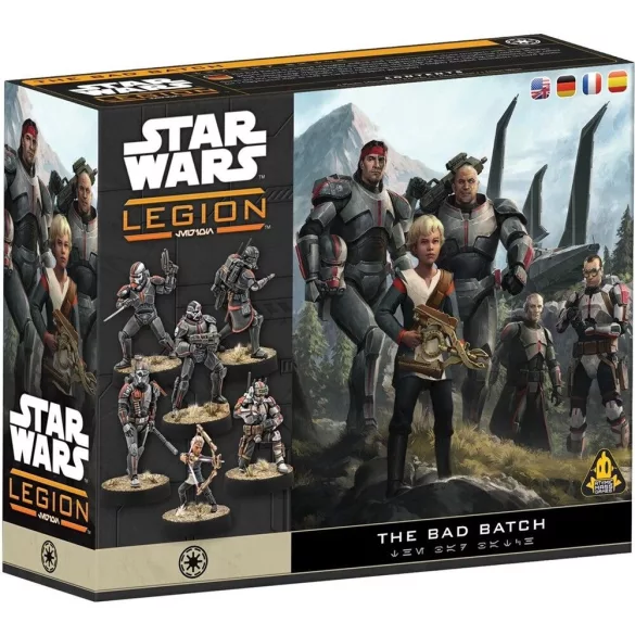 Star Wars: Legion - Bad Batch - EN/DE/SP/FR-SWQ90