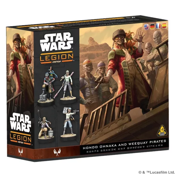 Star Wars: Legion - Hondo Ohnaka & the Weequay Pirates - EN/DE/SP/FR-SWQ45