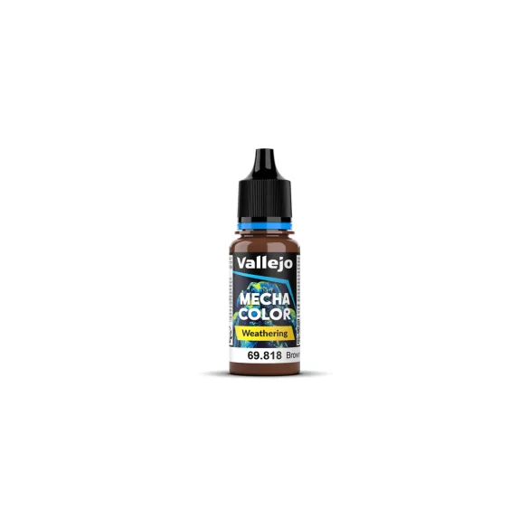 Vallejo - Mecha Color / Weathering - Brown Eng. Soot (Matt)-69818