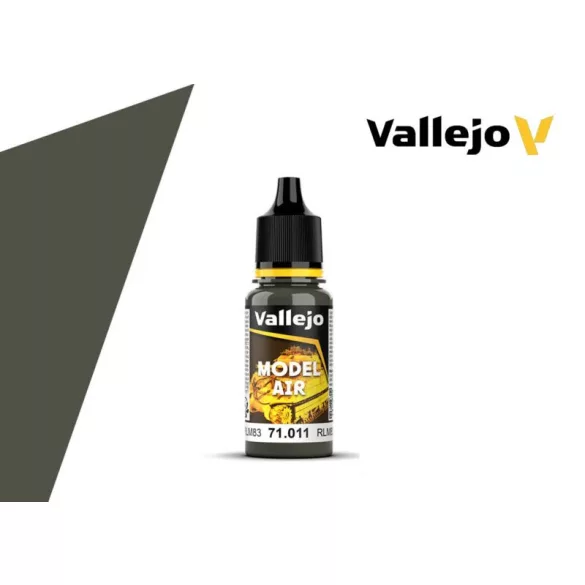 Vallejo Model Air / Color - Dark Green RLM83 festék