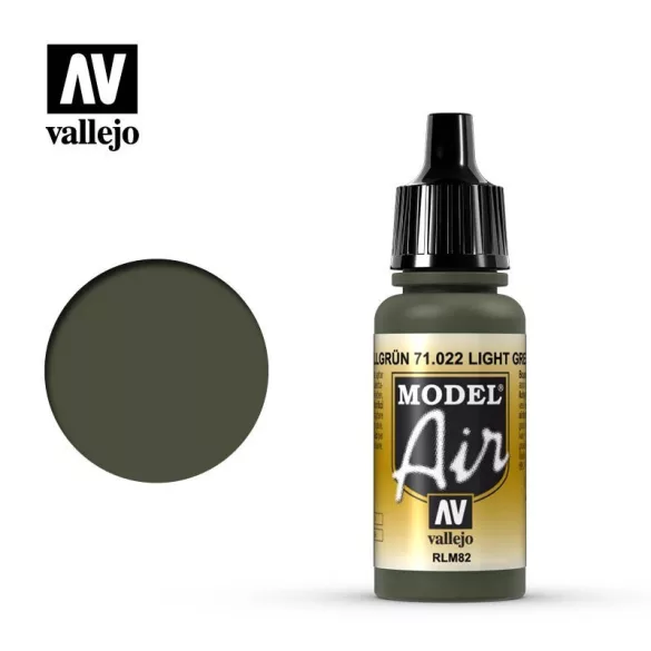 Vallejo Model Air / Color - Light Green RLM82 festék