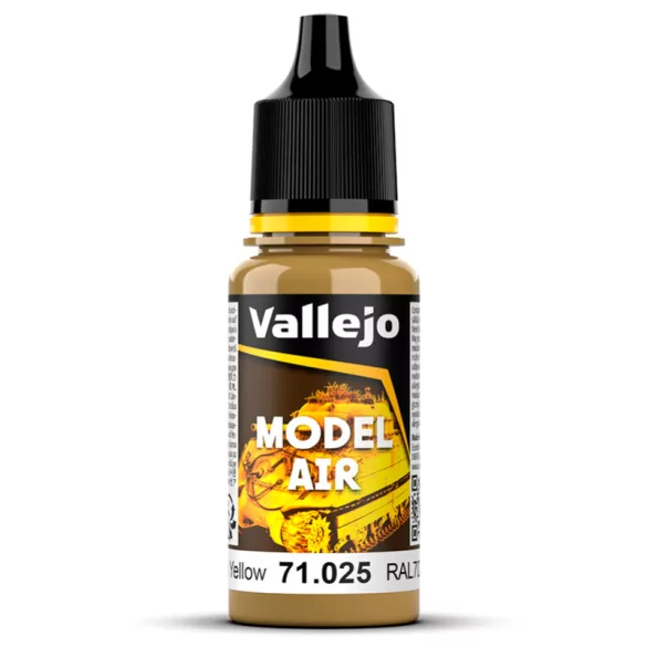 Vallejo - Model Air / Color - Dark Yellow RAL7028
