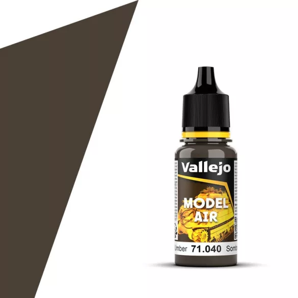 Vallejo Model Air / Color - Burnt Umber modellfesték