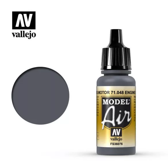 Vallejo Model Air / Color - Engine Grey festék
