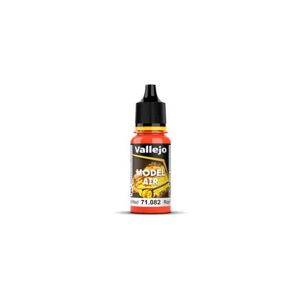 Vallejo - Model Air / Fluorescent - Fluorescent Red-71082