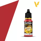 Vallejo - Model Air / Color - Red hobbyfesték