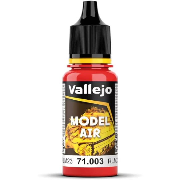 Vallejo - Model Air / Color - Red hobbyfesték