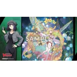 Bushiroad Playmat Vol. 12 CARDFIGHT!! VANGUARD Divinez DELUXE Finals Design A Ruka & Nannaclir-BS-RPM12A