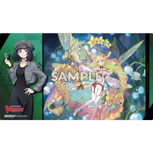 Bushiroad Playmat Vol. 12 CARDFIGHT!! VANGUARD Divinez DELUXE Finals Design A Ruka & Nannaclir-BS-RPM12A
