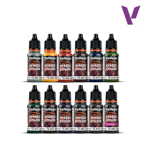 Vallejo - Xpress Color - Starter Set festékszett minifigurákhoz