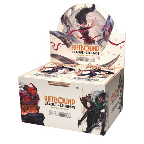 Riftbound: League of Legends TCG - Spiritforged Booster Display (24 packs) - EN-RB-02BD01-EN