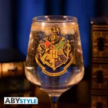 Harry Potter - Stemmed Glass - Hogwarts Crest-ABYVER248