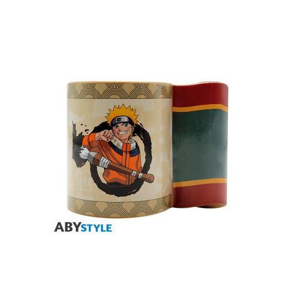 NARUTO - Mug 3D handle - Naruto scroll-ABYMUGA611