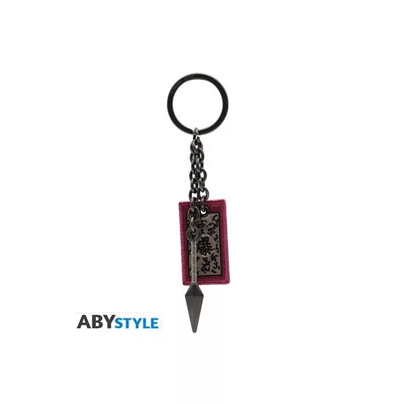 NARUTO SHIPPUDEN - Keychain 3D "Kunai & explosive tag"-ABYKEY618