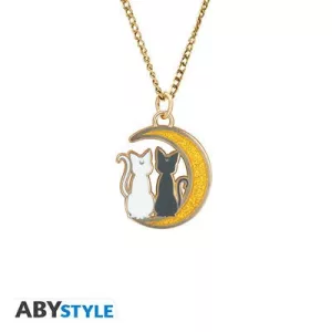 SAILOR MOON - Pendant necklace "Cats on the moon"-ABYACC534