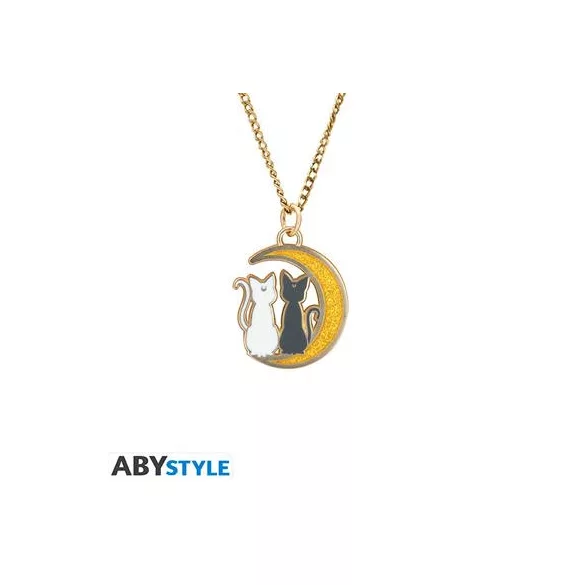 SAILOR MOON - Pendant necklace "Cats on the moon"-ABYACC534