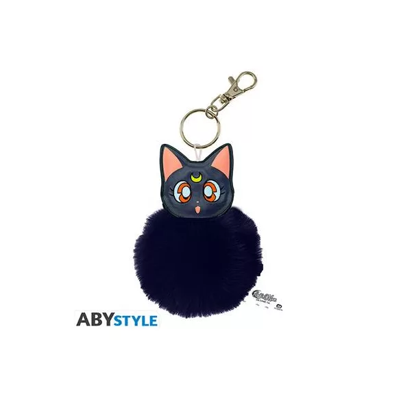 SAILOR MOON - Plush Keychain Luna-ABYKEY644