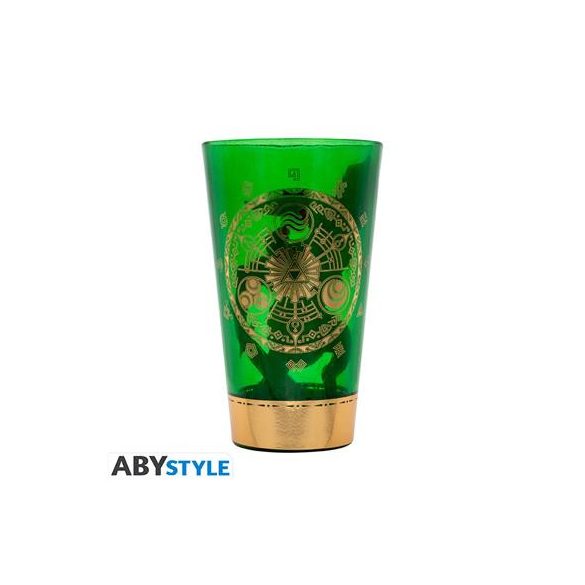 THE LEGEND OF ZELDA - Premium Large Glass - 400ml - Link box-ABYVER311