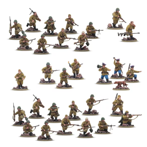 Bolt Action - Soviet Army Infantry Platoon - EN-402014008