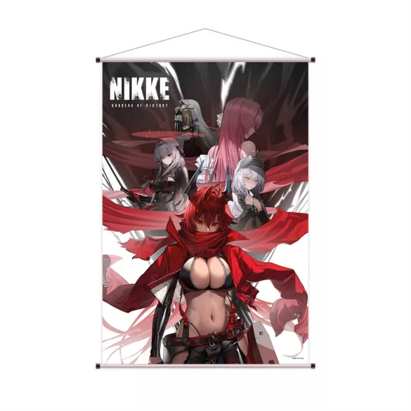 NIKKE: Goddess of Victory - Red Hood, Snow White, Scarlet, Dorothy & Rapunzel - Wallscroll - 60x90cm-SAK02303