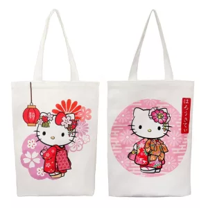 Hello Kitty - Cotton Tote Bag - Kimono-SAN-BAG-03072