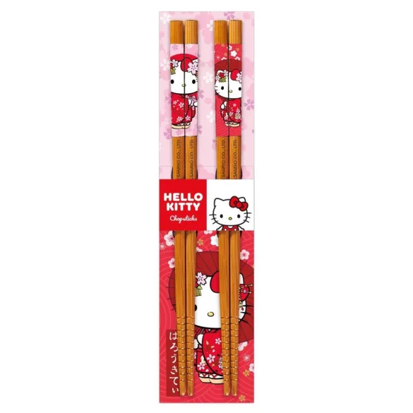 Hello Kitty - Chopsticks - Kimono-SAK03089