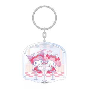 Hello Kitty & Friends - Keychain - 5,5cm - American Diner-SAN-KC-03102