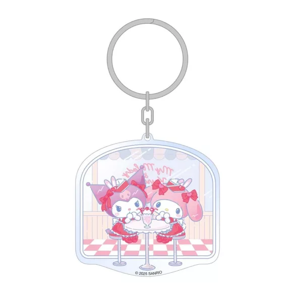 Hello Kitty & Friends - Keychain - 5,5cm - American Diner-SAN-KC-03102